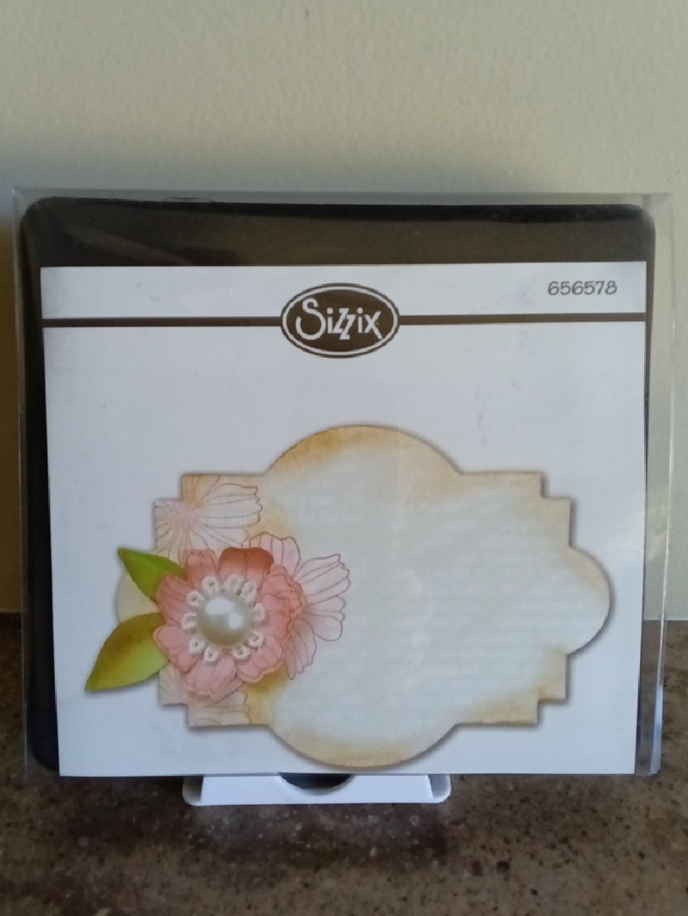 Large Sizzix Die - Frame Back, Ornate #3 Used